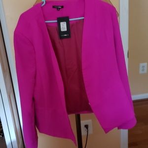 Pink office blazer